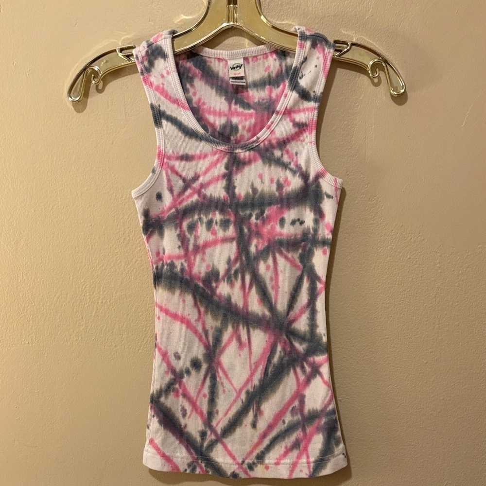 Vibrant Kids Tie-Dye Tank Top